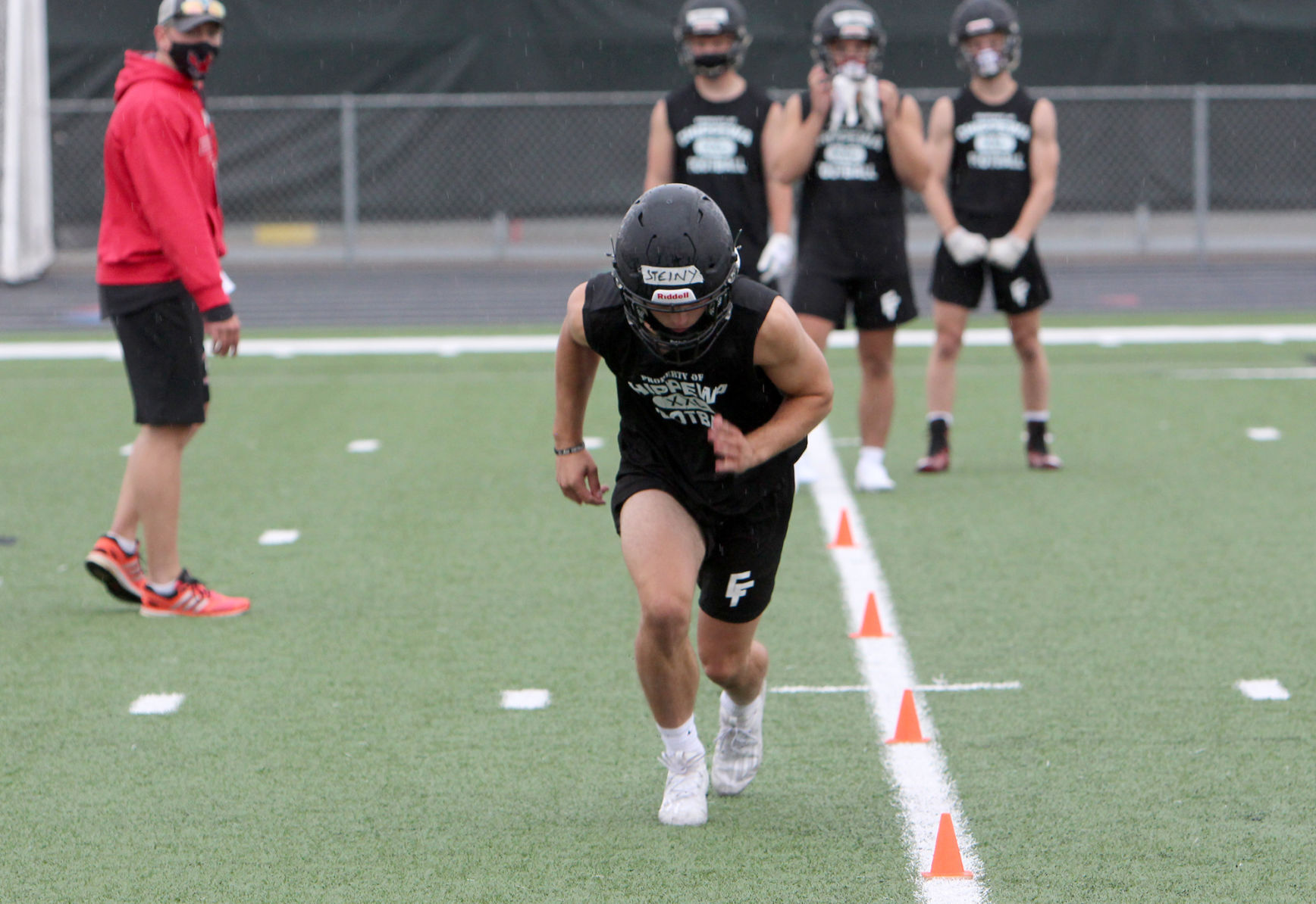 First Day of Football Practice 9-7-20